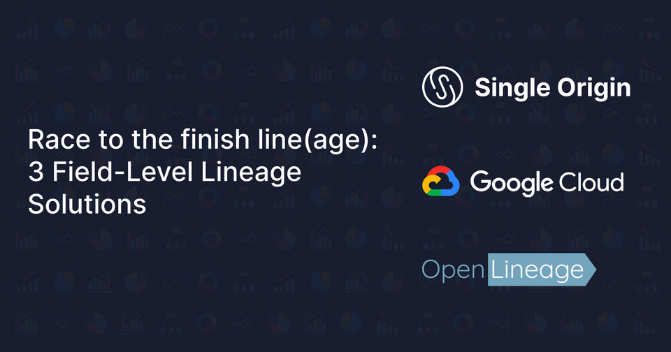 Race to the finish line(age): 3 Field-Level Lineage Solutions