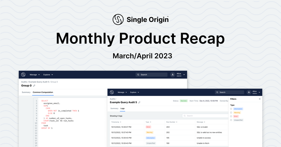 Monthly Product Recap: March/April 2023