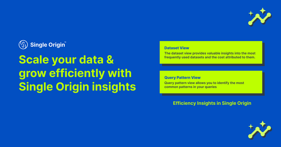 Scale your data and grow efficiently with Single Origin insights